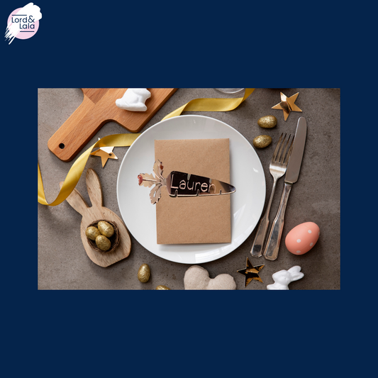 Personalised Carrot Place Cards or Gift tags